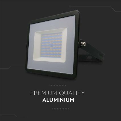 LED Reflektor LED/100W/230V 6500K IP65 čierna