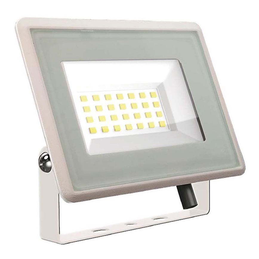 LED Reflektor LED/20W/230V 4000K IP65 biela