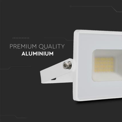 LED Reflektor LED/20W/230V 4000K IP65 biela