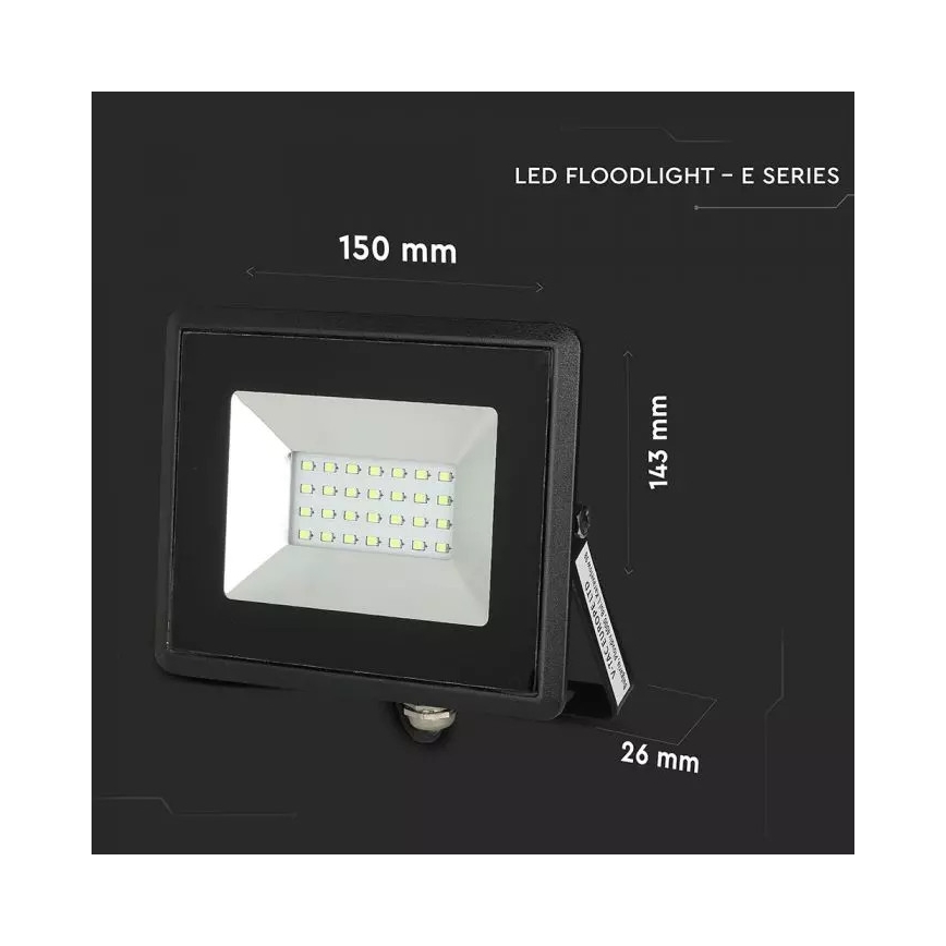LED Reflektor LED/20W/230V IP65 zelené svetlo