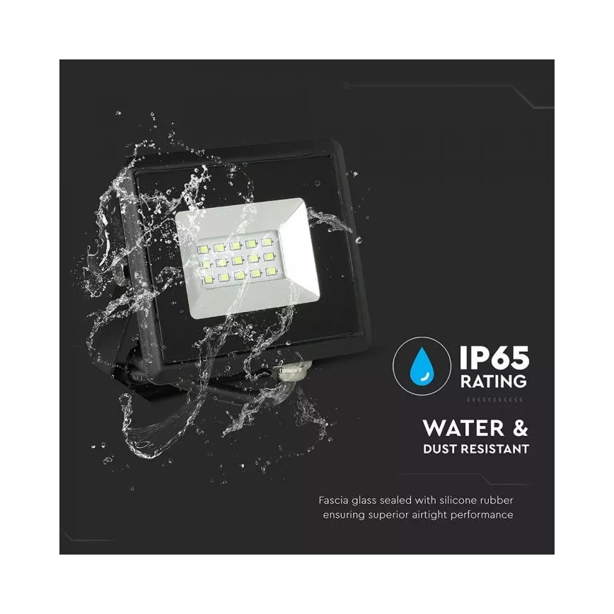 LED Reflektor LED/20W/230V IP65 zelené svetlo