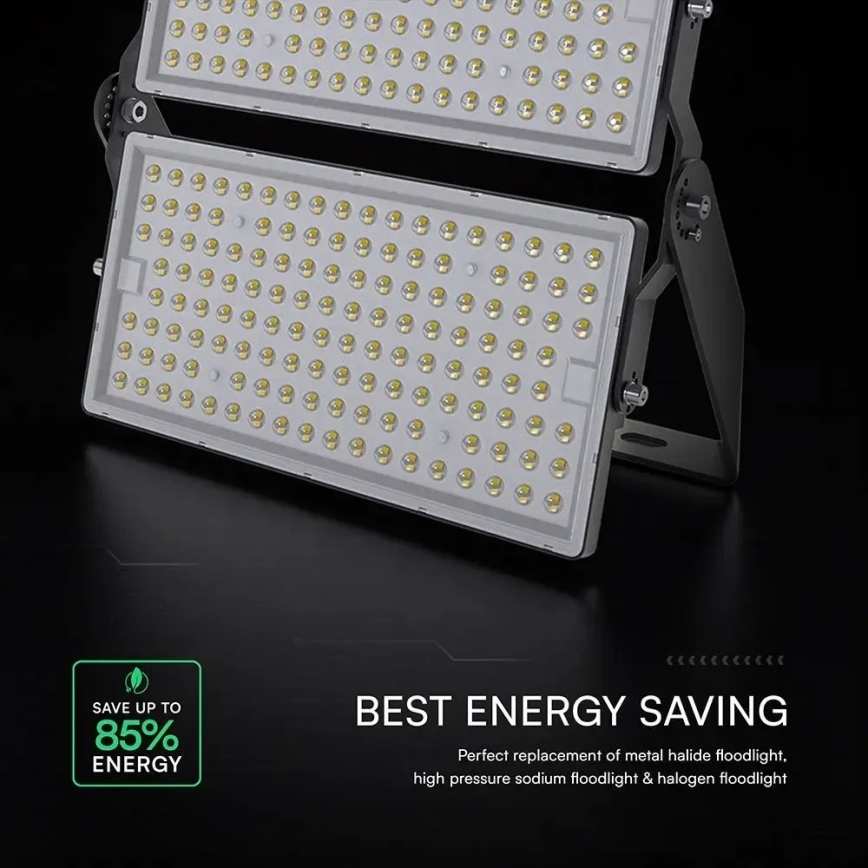 LED reflektor LED/500W/230V 6500K IP65 sivý