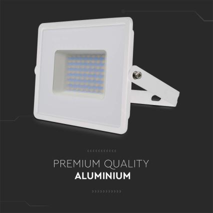 LED Reflektor LED/50W/230V 6500K IP65 biela