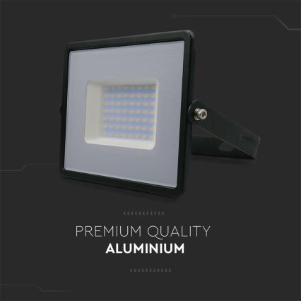 LED Reflektor LED/50W/230V 6500K IP65 čierna