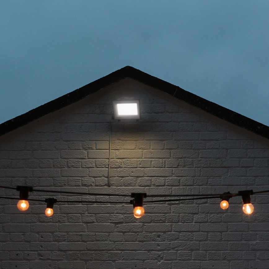 LED Reflektor LED/50W/230V IP65 3000/4000/6500K šedá