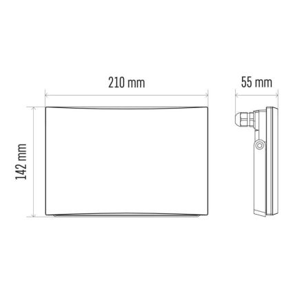 LED Reflektor LED/51W/230V IP65