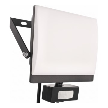 LED reflektor s pohybovým a súmrakovým senzorom TAMBO EVO LED/30W/230V 4000K IP44 čierny