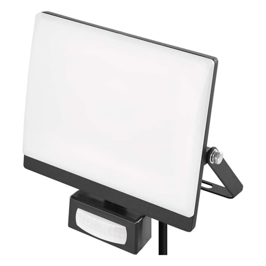LED reflektor s pohybovým a súmrakovým senzorom TAMBO EVO LED/30W/230V 4000K IP44 čierny