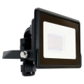 LED Reflektor s priamym napojením SAMSUNG CHIP LED/10W/230V IP65 3000K čierna