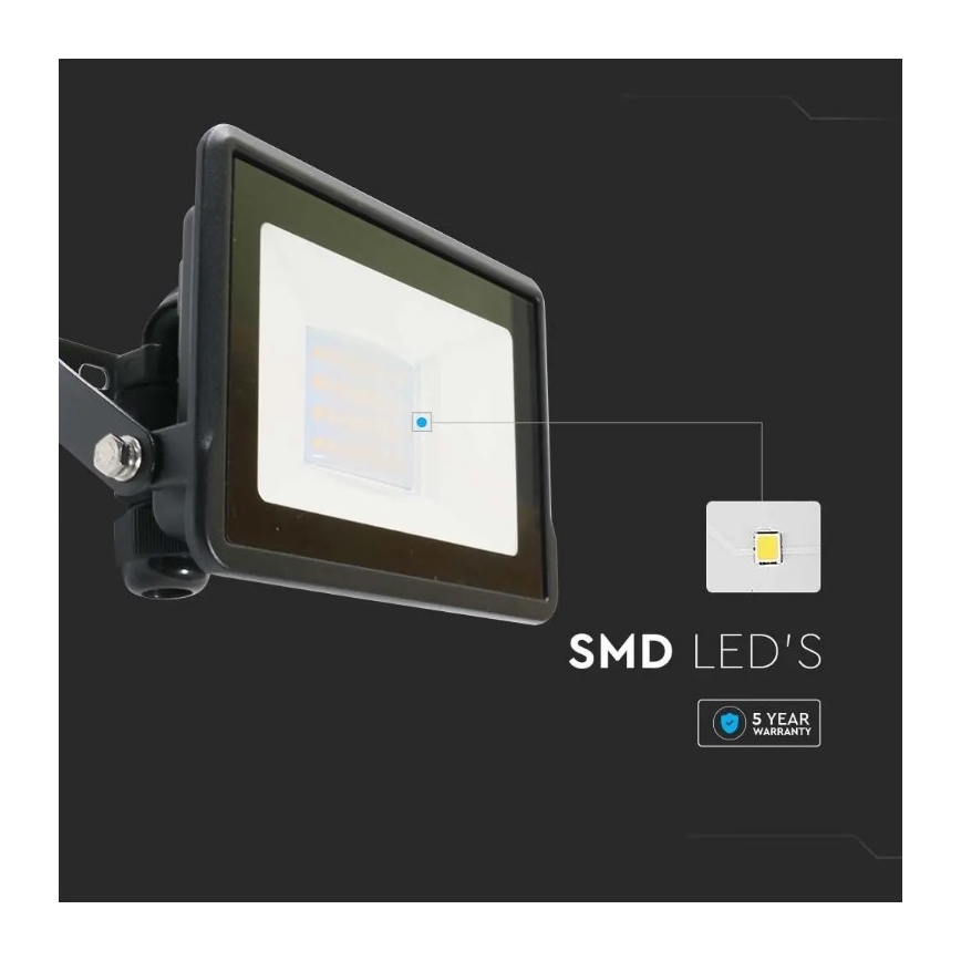 LED Reflektor s priamym napojením SAMSUNG CHIP LED/20W/230V IP65 6500K