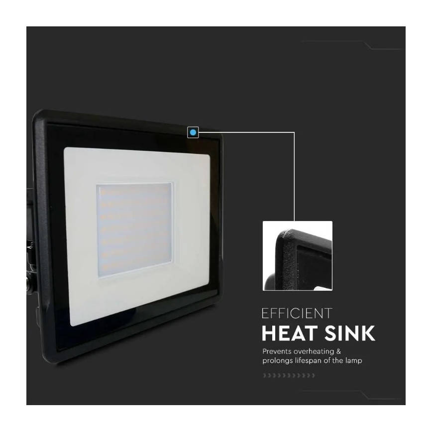 LED Reflektor s priamym napojením SAMSUNG CHIP LED/50W/230V IP65 6500K