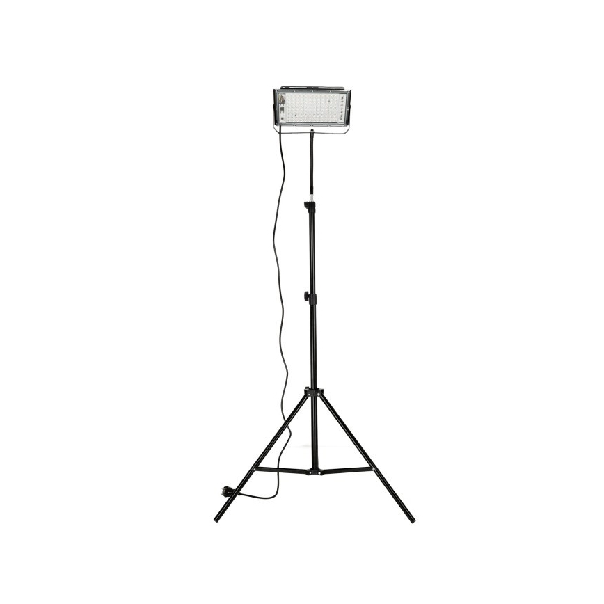 LED Reflektor s podstavcom na pestovanie rastlín FIRON LED/45W/230V IP54 čierna
