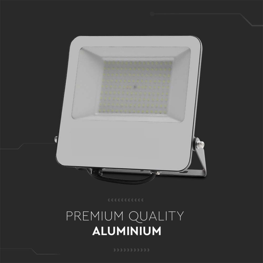LED Reflektor SAMSUNG CHIP LED/100W/230V 6500K IP65 čierna