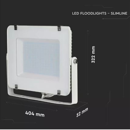 LED Reflektor SAMSUNG CHIP LED/150W/230V 3000K IP65 biela