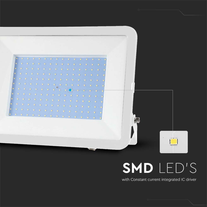 LED Reflektor SAMSUNG CHIP LED/300W/230V 6500K IP65 biela