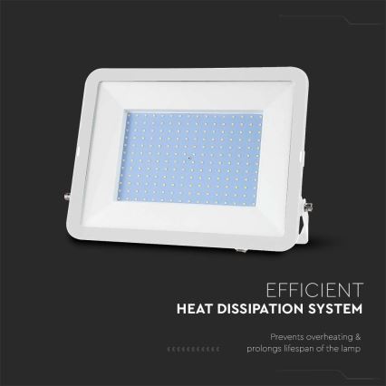 LED Reflektor SAMSUNG CHIP LED/300W/230V 6500K IP65 biela