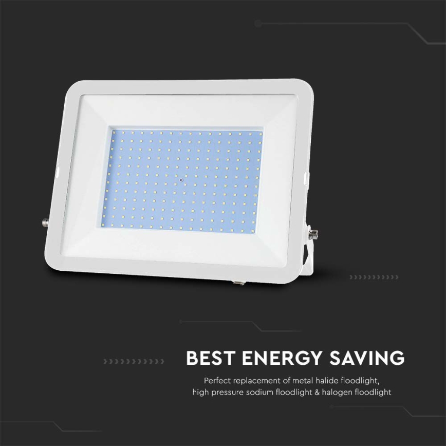LED Reflektor SAMSUNG CHIP LED/300W/230V 6500K IP65 biela