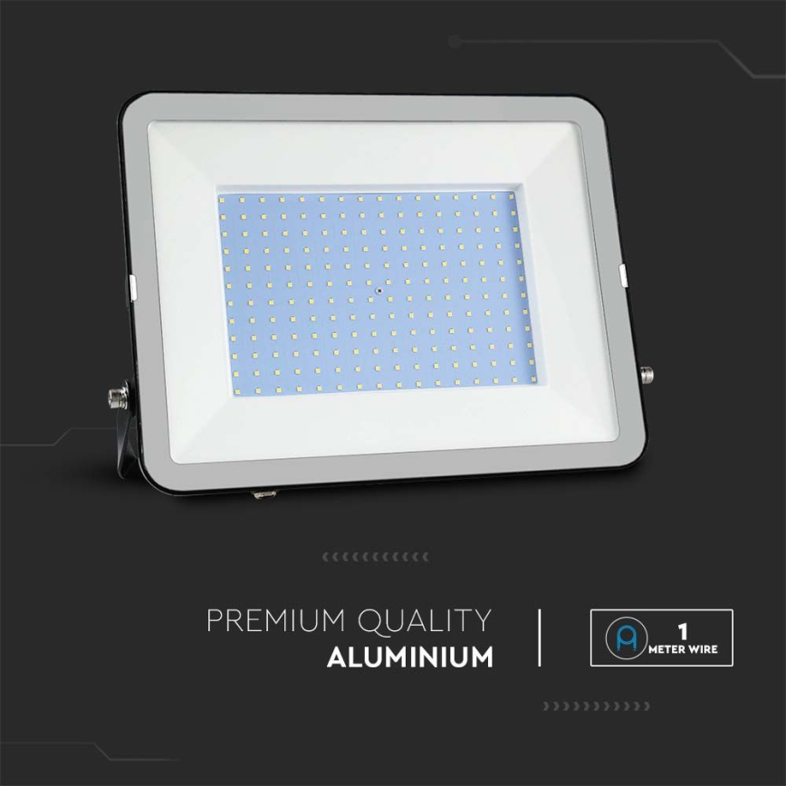 LED Reflektor SAMSUNG CHIP LED/300W/230V 6500K IP65 čierna