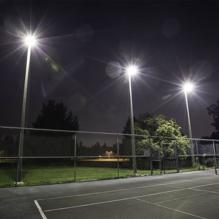 LED Reflektor SAMSUNG CHIP LED/50W/230V 4000K IP65 čierna