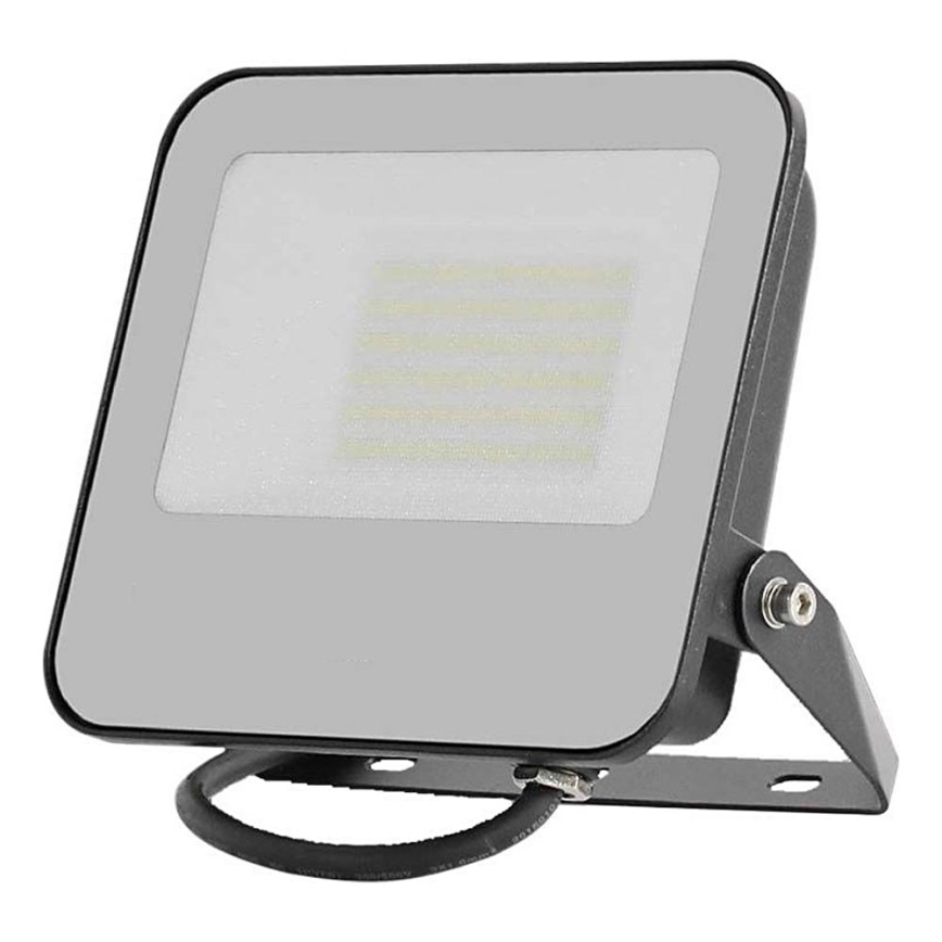 LED Reflektor SAMSUNG CHIP LED/50W/230V 4000K IP65 čierna
