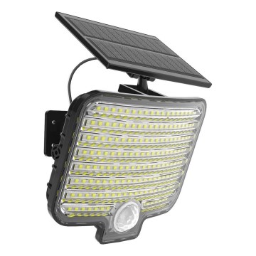 LED reflektor so senzorom a solárnym panelom ALEX LED/5,5W/3,7V 1200 mAh IP44