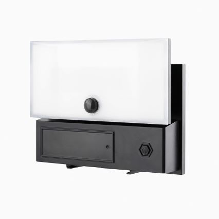LED reflektor so senzorom a solárnym panelom FUJI LED/8W/3,7V 2000 mAh IP65
