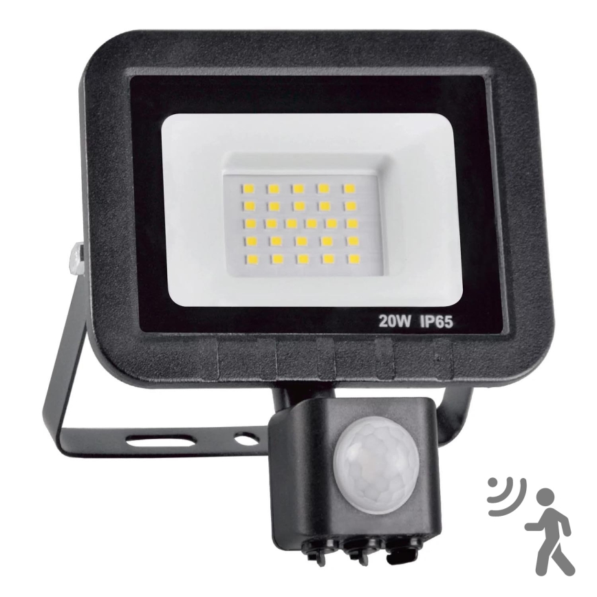 LED Reflektor so senzorom LED/20W/230V IP65