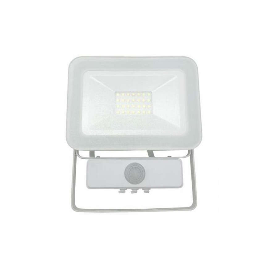 LED Reflektor so senzorom LED/20W/265V 1800lm biela IP65