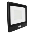 LED Reflektor so senzorom LED/50W/230V 6500K IP65 čierna