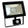 LED Reflektor so senzorom NOCTIS 2 SMD LED/20W/230V IP44 1350lm čierna