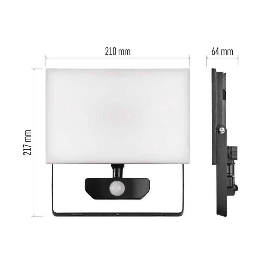 LED Reflektor so senzorom TAMBO LED/50W/230V 4000K IP54