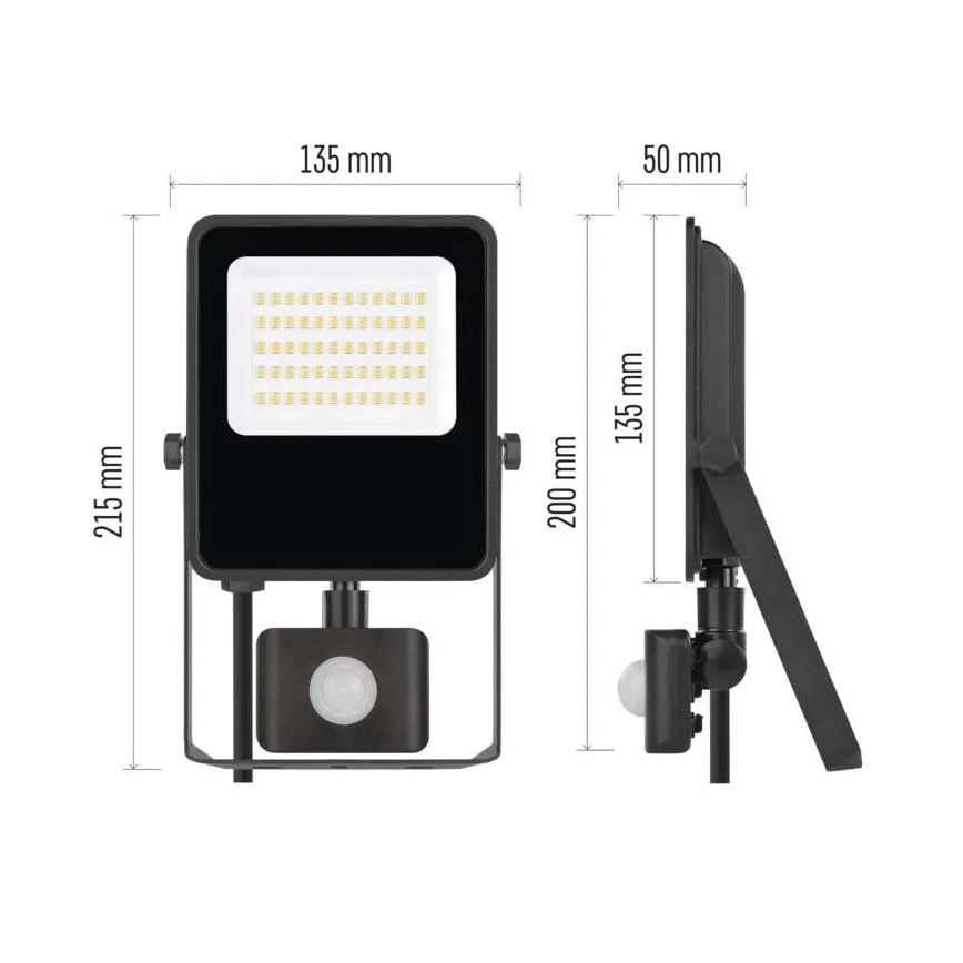 LED Reflektor so senzorom VISIO LED/30W/230V 4000K IP65
