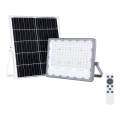 LED reflektor so solárnym panelom FOCUS LED/100W/15000 mAh 3,2V 6000K IP65 + diaľkové ovládanie