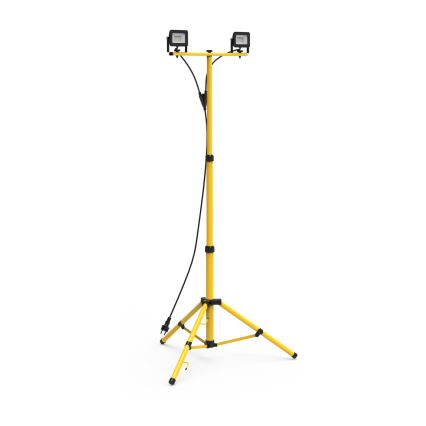 LED Reflektor so stojanom 2xLED/30W/230V 4000K IP44