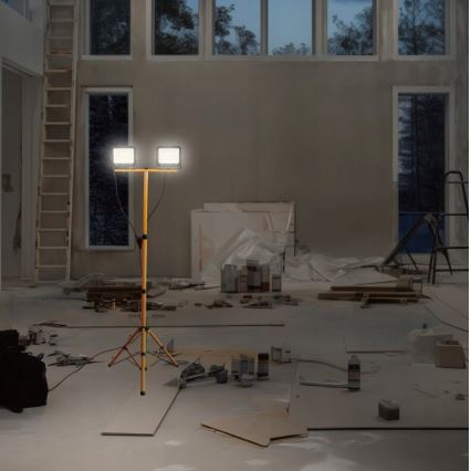 LED Reflektor so stojanom NOCTIS 2xLED/50W/230V 4000K IP65