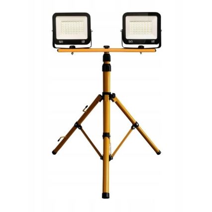 LED Reflektor so stojanom NOCTIS 2xLED/50W/230V 4000K IP65