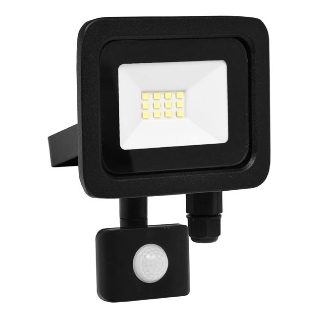 LED Reflektor STAR so senzorom LED/10W/230V IP44