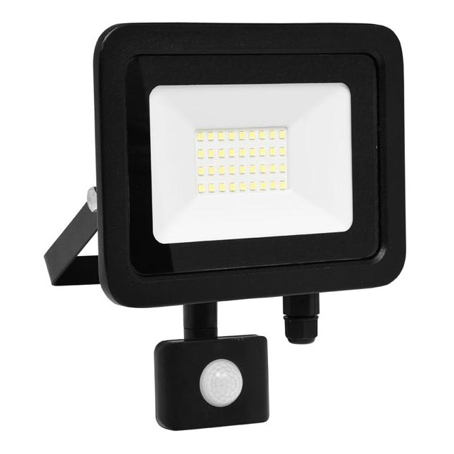 LED Reflektor STAR so senzorom LED/30W/230V IP44 5000K