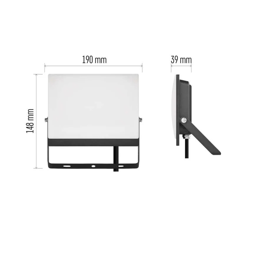 LED reflektor TAMBO EVO LED/50W/230V 4000K IP65 čierny