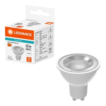 LED reflektorová žiarovka PAR16 GU10/4,5W/230V 4000K 36° - Ledvance