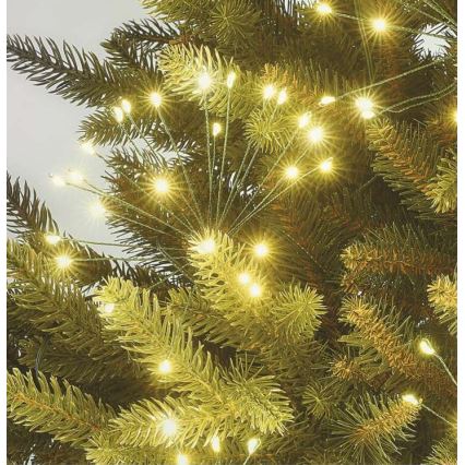 LED  reťaz 150xLED/5,35m teplá biela