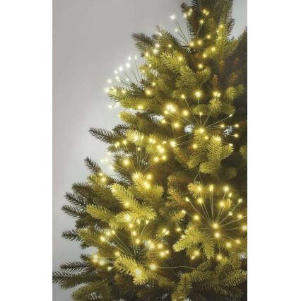 LED  reťaz 150xLED/5,35m teplá biela