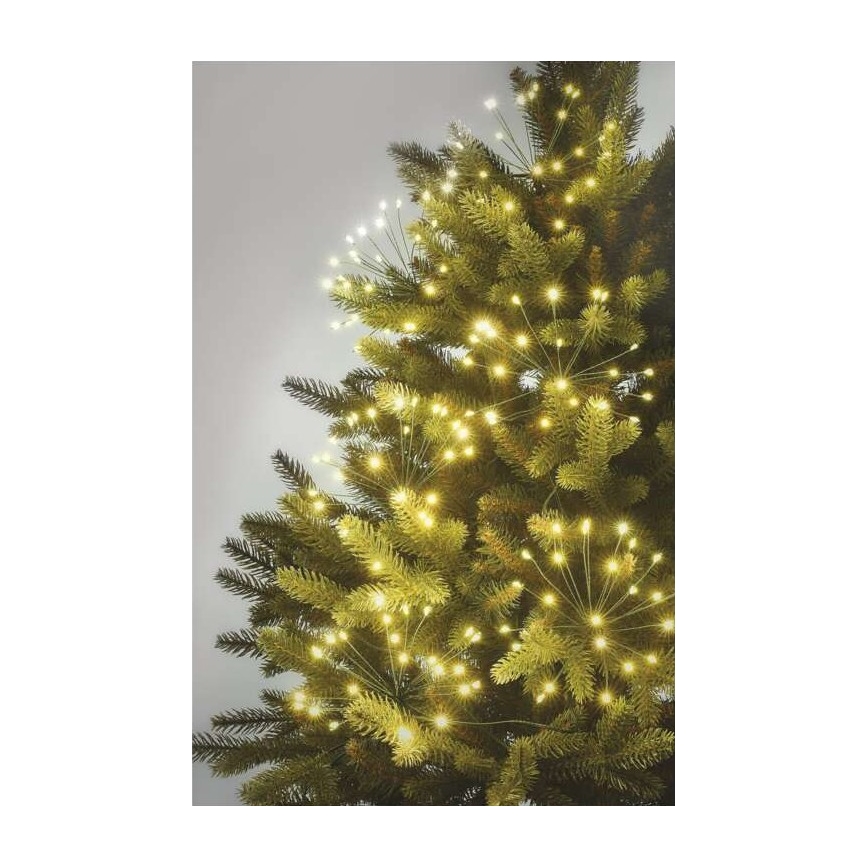 LED  reťaz 150xLED/5,35m teplá biela