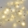 LED reťaz 40xLED/3xAA 1,5 m teplá biela