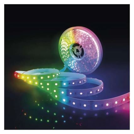 LED RGB+CCT Stmievateľný pásik GOSMART LED/11W/230V 2 m 2700-6500K IP44 Wi-Fi + diaľkové ovládanie