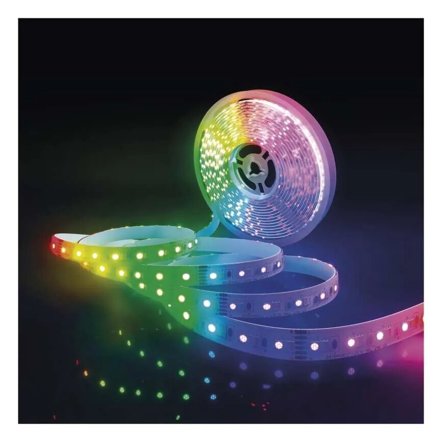 LED RGB+CCT Stmievateľný pásik GOSMART LED/11W/230V 2 m 2700-6500K IP44 Wi-Fi + diaľkové ovládanie