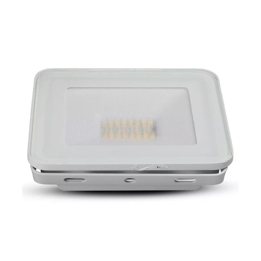 LED Inteligentný stmievateľný RGB reflektor LED/20W/230V IP65 biela