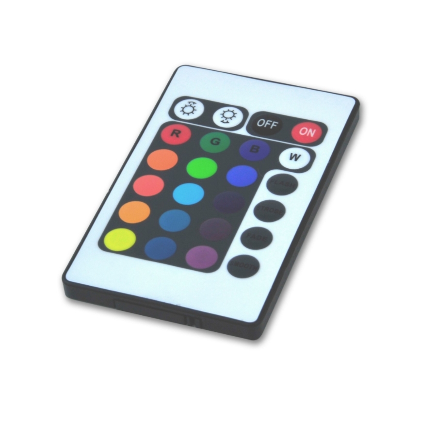 LED RGB Pásik 5m + diaľkové ovládanie + napájací adaptér 24W/12V