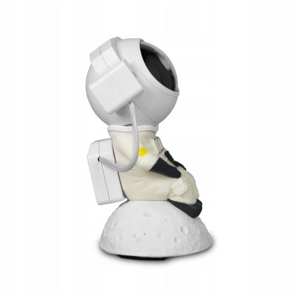 LED RGB projektor 3 v 1 LED/5W/5V 3000/4000/6000K astronaut + diaľkové ovládanie