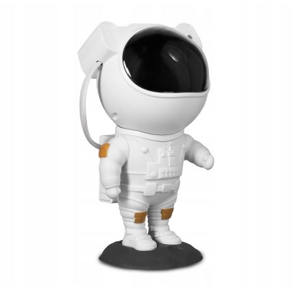 LED RGB projektor LED/5W/5V astronaut + diaľkové ovládanie
